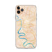 Custom Baton Rouge Louisiana Map Phone Case in Watercolor