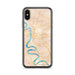 Custom Baton Rouge Louisiana Map Phone Case in Watercolor