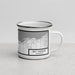 Right View Custom Bay Harbor Michigan Map Enamel Mug in Classic