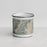 Front View Custom Bayonne New Jersey Map Enamel Mug in Afternoon
