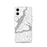 Custom Bayonne New Jersey Map iPhone 12 Phone Case in Classic