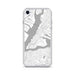 Custom Bayonne New Jersey Map iPhone SE Phone Case in Classic