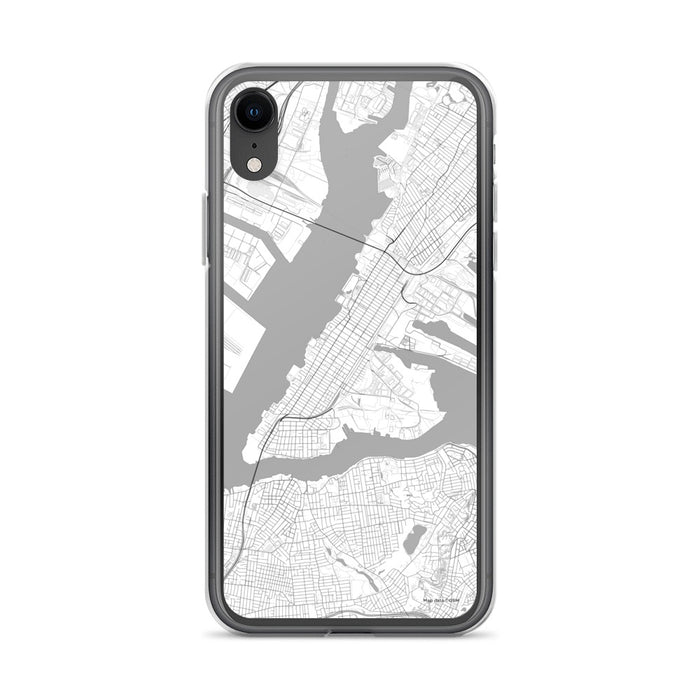 Custom Bayonne New Jersey Map Phone Case in Classic