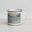 Right View Custom Bay Point California Map Enamel Mug in Afternoon