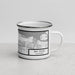 Right View Custom Bay Point California Map Enamel Mug in Classic