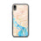 Custom Baytown Texas Map Phone Case in Watercolor