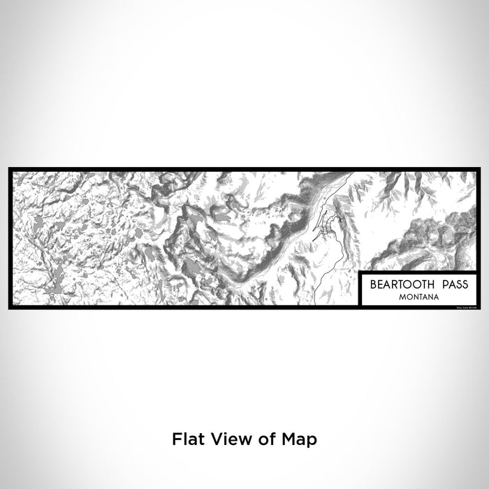 Beartooth Pass Route Map Beartooth Pass - Montana Map Enamel Mug in Classic — JACE Maps
