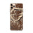 Custom iPhone 11 Pro Max Beartooth Pass Montana Map Phone Case in Ember