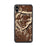 Custom iPhone XS Max Beartooth Pass Montana Map Phone Case in Ember