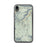 Custom iPhone XR Beartooth Pass Wyoming Map Phone Case in Woodblock
