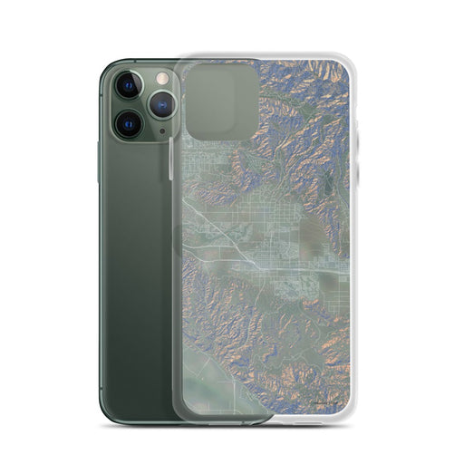 Custom Beaumont California Map Phone Case in Afternoon