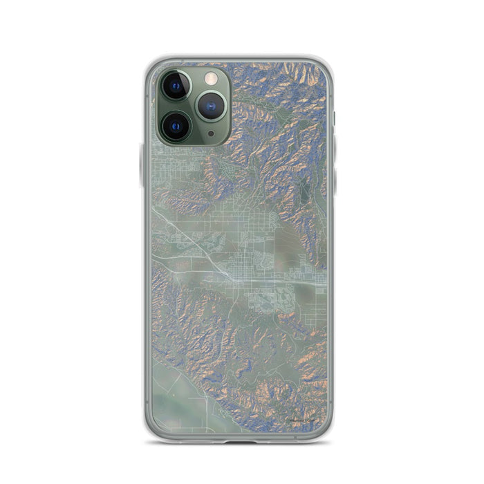 Custom iPhone 11 Pro Beaumont California Map Phone Case in Afternoon