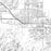Beaumont California Map Print in Classic Style Zoomed In Close Up Showing Details