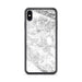 Custom iPhone XS Max Beaumont California Map Phone Case in Classic