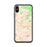 Custom iPhone X/XS Beaumont California Map Phone Case in Watercolor