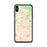 Custom iPhone XS Max Beaumont California Map Phone Case in Watercolor