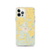 Custom Beggs Oklahoma Map iPhone 12 Pro Phone Case in Woodblock