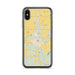 Custom Beggs Oklahoma Map Phone Case in Woodblock