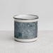 Front View Custom Belgrade Montana Map Enamel Mug in Afternoon