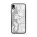 Custom Bellevue Washington Map Phone Case in Classic