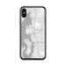 Custom Bellevue Washington Map Phone Case in Classic