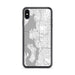 Custom Bellevue Washington Map Phone Case in Classic