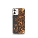 Custom Bellevue Washington Map iPhone 12 mini Phone Case in Ember