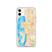 Custom Bellevue Washington Map Phone Case in Watercolor
