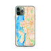 Custom Bellevue Washington Map Phone Case in Watercolor