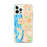 Custom Bellevue Washington Map iPhone 12 Pro Max Phone Case in Watercolor