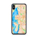 Custom Bellevue Washington Map Phone Case in Watercolor