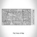 Rendered View of Bellflower California Map Engraving on 17oz Stainless Steel Insulated Cola Bottle
