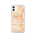 Custom iPhone 11 Bellflower California Map Phone Case in Watercolor