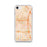 Custom iPhone SE Bellflower California Map Phone Case in Watercolor