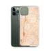 Custom Bell Gardens California Map Phone Case in Watercolor