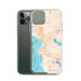 Custom Bellingham Washington Map Phone Case in Watercolor