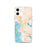 Custom iPhone 12 Bellingham Washington Map Phone Case in Watercolor