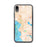 Custom iPhone XR Bellingham Washington Map Phone Case in Watercolor