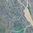 Bellows Falls Vermont Map Print in Afternoon Style Zoomed In Close Up Showing Details