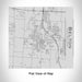 Rendered View of Belton Missouri Map Engraving on 17oz Stainless Steel Insulated Tumbler