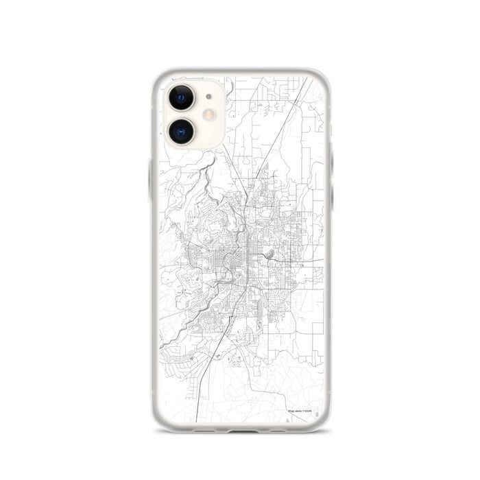 Custom Bend Oregon Map Phone Case in Classic
