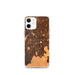 Custom Bend Oregon Map iPhone 12 mini Phone Case in Ember