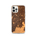 Custom Bend Oregon Map iPhone 12 Pro Phone Case in Ember