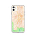 Custom Bend Oregon Map Phone Case in Watercolor