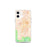 Custom Bend Oregon Map iPhone 12 mini Phone Case in Watercolor
