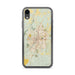 Custom Bend Oregon Map Phone Case in Woodblock