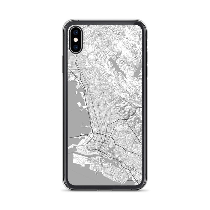 Custom Berkeley California Map Phone Case in Classic
