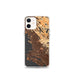 Custom Berkeley California Map iPhone 12 mini Phone Case in Ember