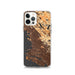 Custom Berkeley California Map iPhone 12 Pro Phone Case in Ember