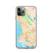 Custom Berkeley California Map Phone Case in Watercolor
